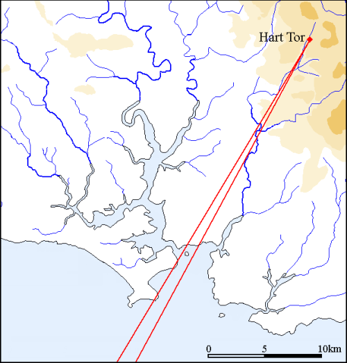 Location Map with arc